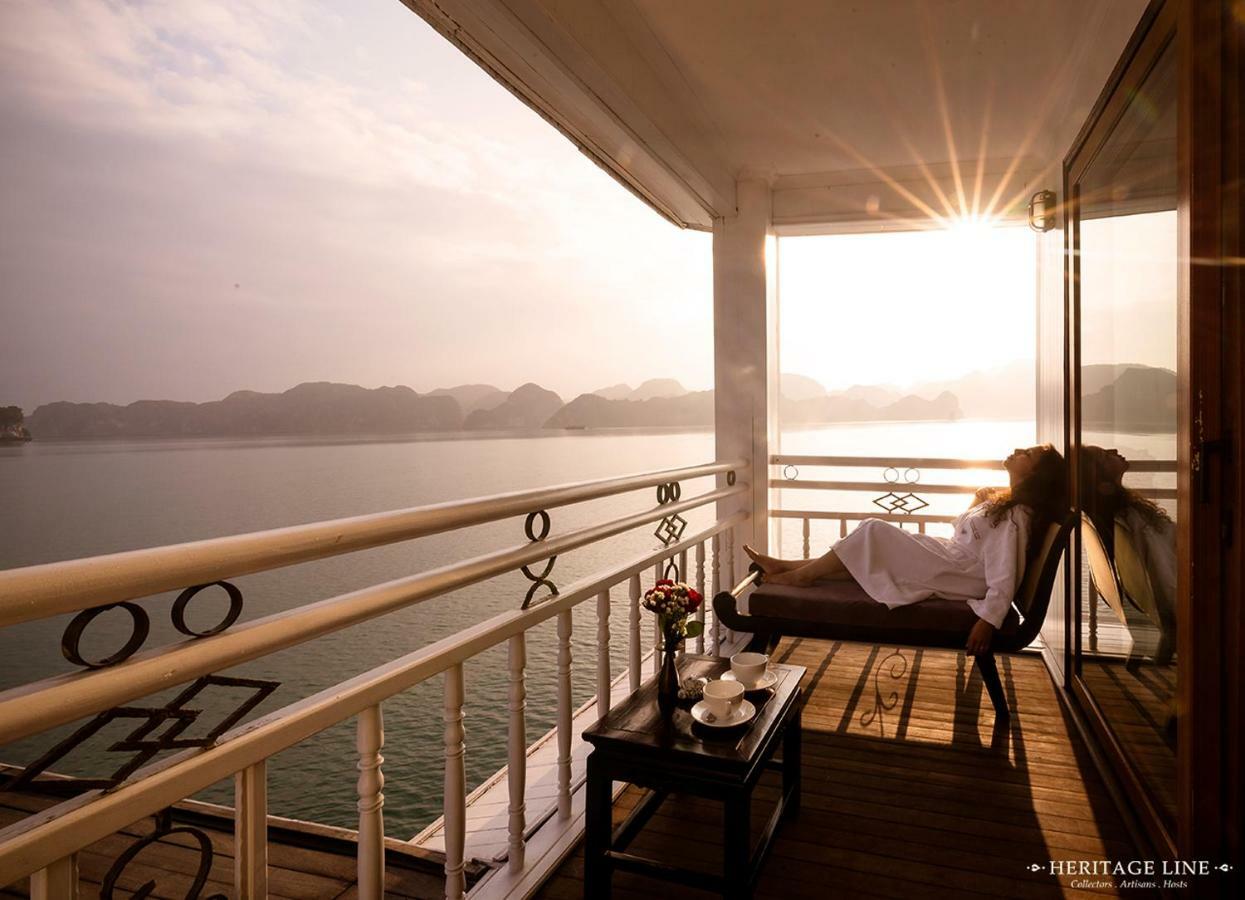 Heritage Line Violet Cruise - Halong Bay & Lan Ha Bay Ha Long Zewnętrze zdjęcie