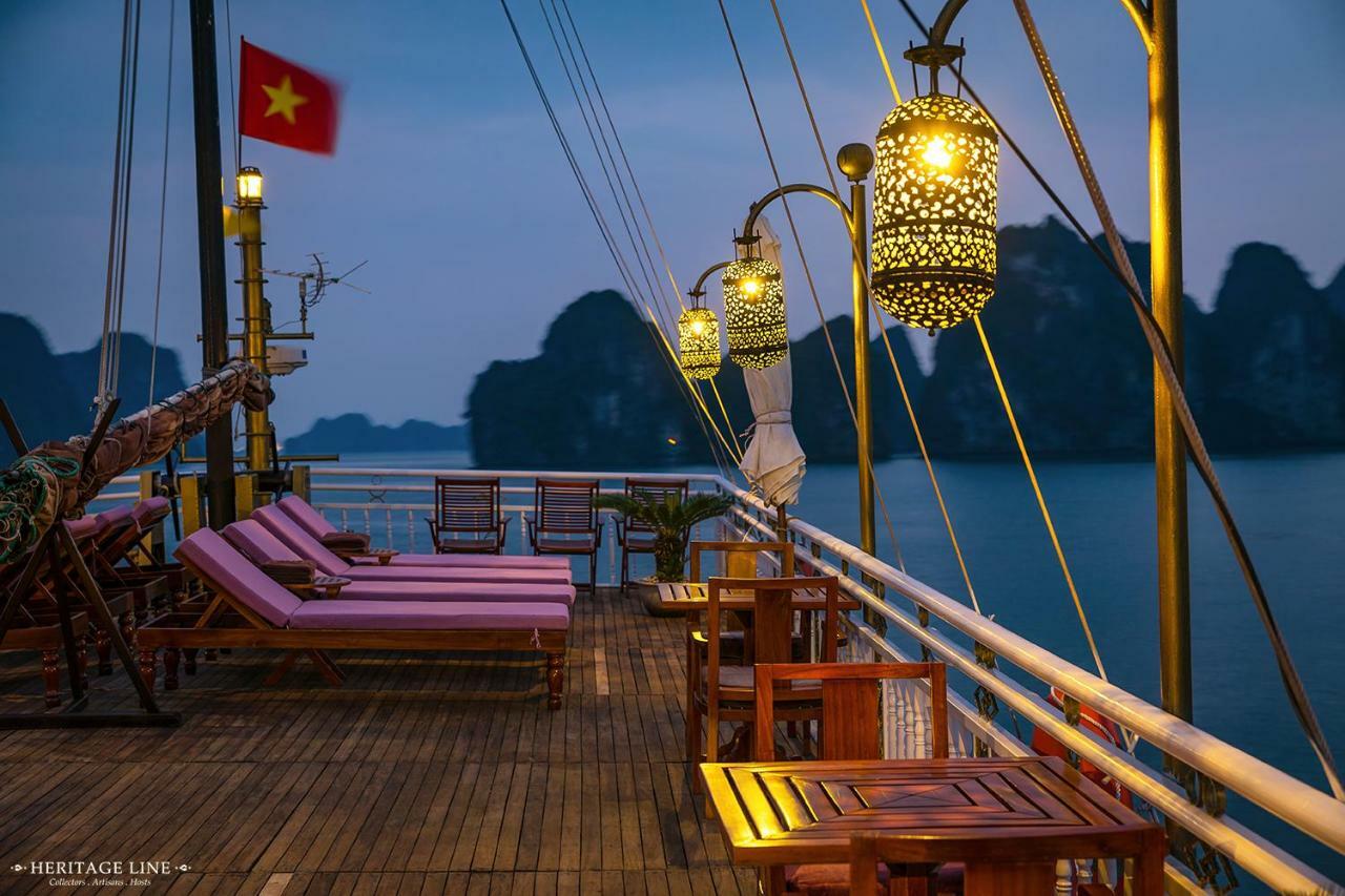Heritage Line Violet Cruise - Halong Bay & Lan Ha Bay Ha Long Zewnętrze zdjęcie
