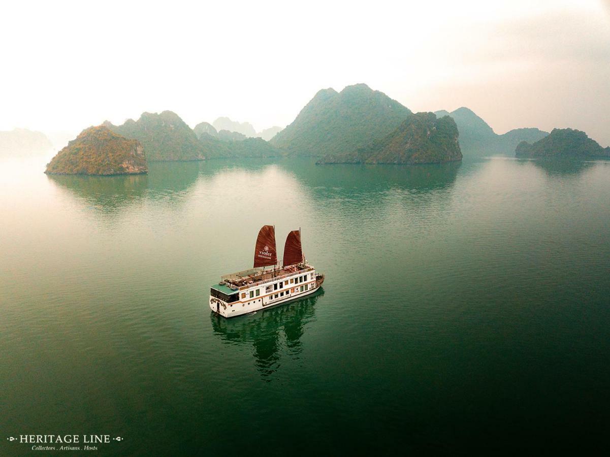 Heritage Line Violet Cruise - Halong Bay & Lan Ha Bay Ha Long Zewnętrze zdjęcie